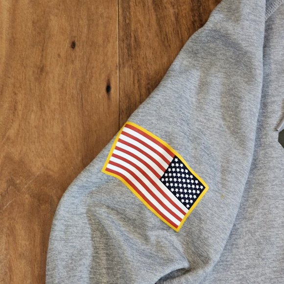 Womens Nike Chicago Bears Hoodie Sz L Slim Fits Sz S/M Gray Hooded Sweatshirt - Picture 5 of 10